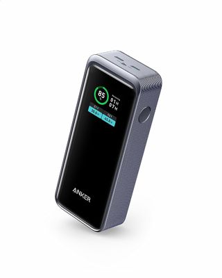 Anker Prime Power Bank, 12,000mAh 2-Port Portable Charger with 130W Output, Smart Digital Display