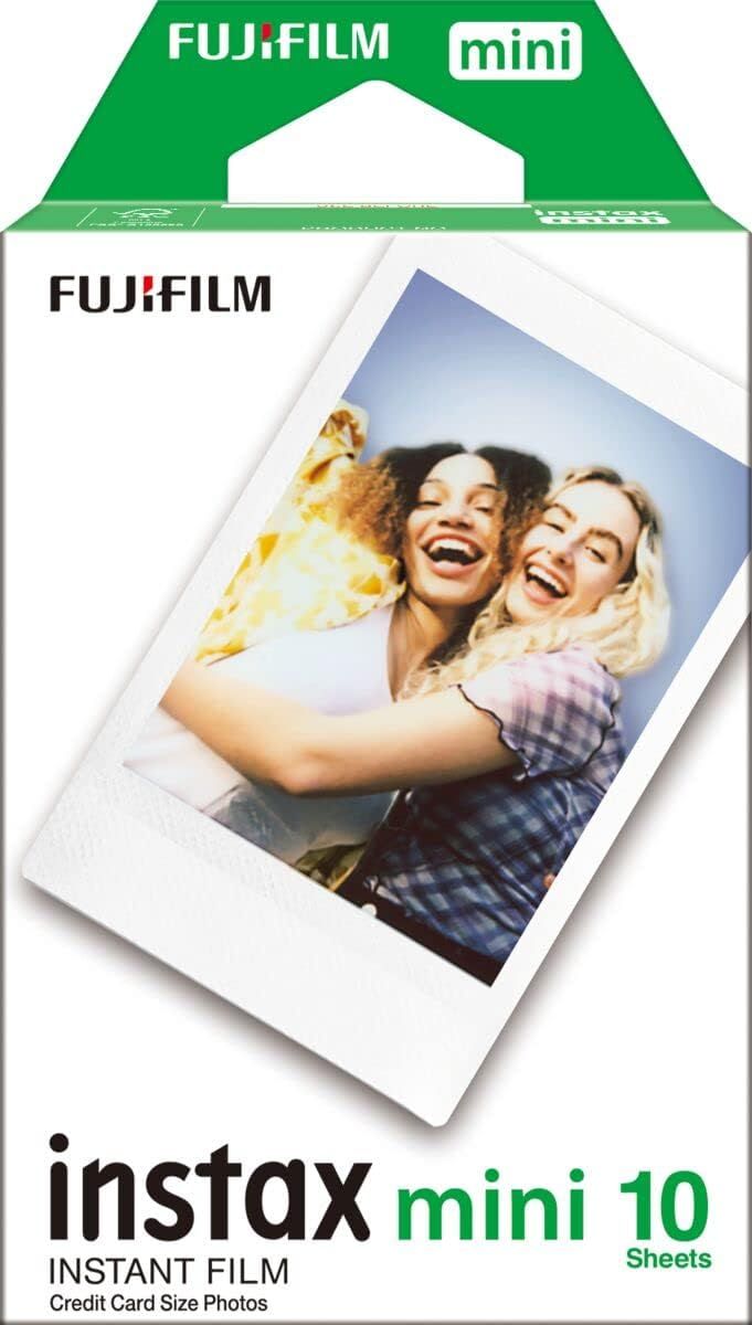 Fujifilm Instax Mini Film Single Pack 10 Sheets per Pack, White Border
