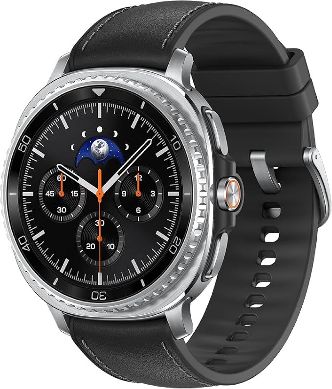 Samsung Galaxy Watch 8 46mm Bluetooth Smartwatch, Cushion Design, Fitness Tracker, Sleep Coaching, Now Bar, Running Coach, Energy Score, Heart Rate Tracking.