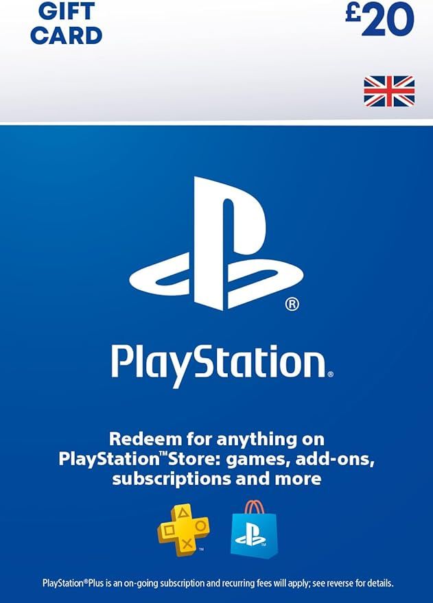 20GBP PlayStation Wallet Top-Up (UK)