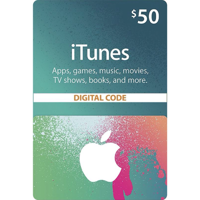 $50 iTunes Voucher (US)