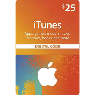 $25 iTunes Voucher (US)