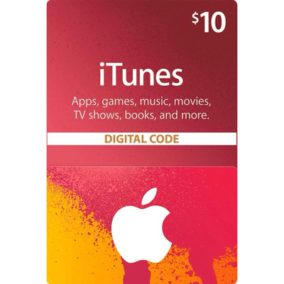$10 iTunes Voucher (US)