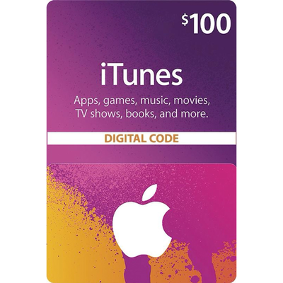 $100 iTunes Voucher (US)