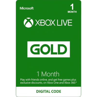 XBOX LIVE Global 1 Month Gold Membership