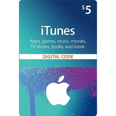 $5 iTunes Voucher (US)