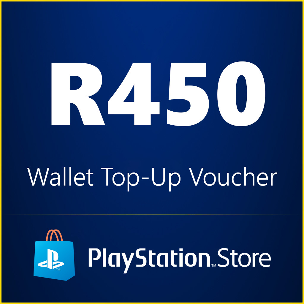 R450 PlayStation Wallet Top-Up (RSA)