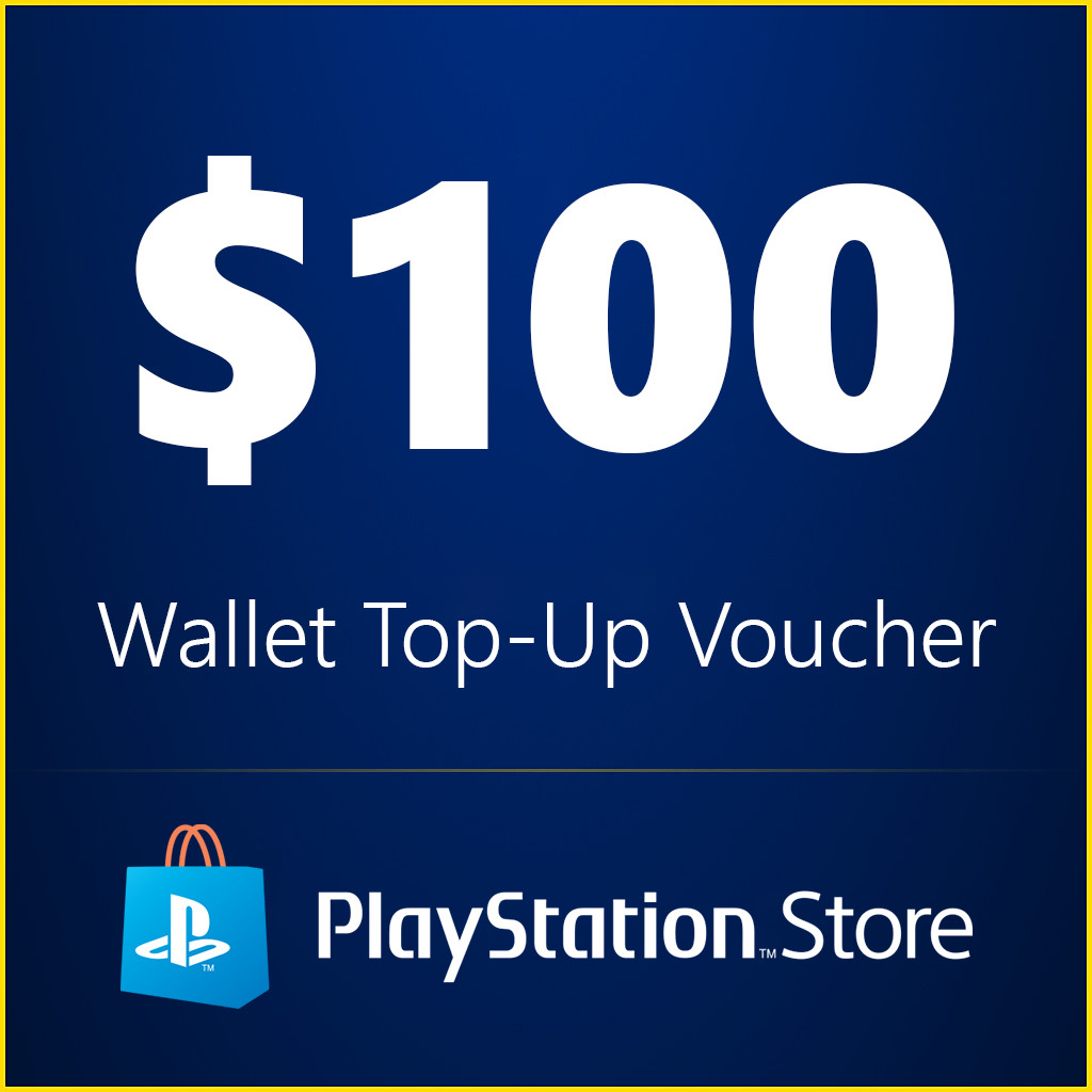 $100 PlayStation Wallet Top-Up (US)