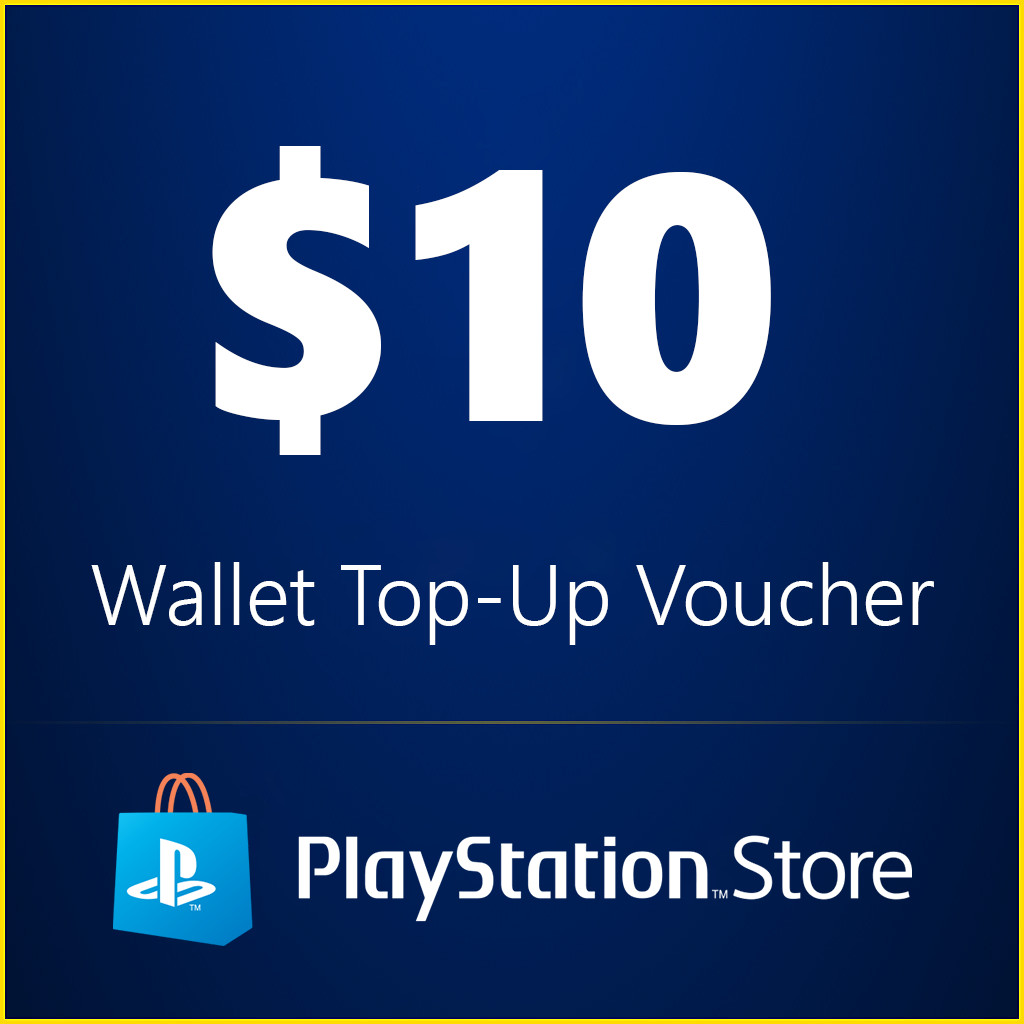 $10 PlayStation Wallet Top-Up (US)