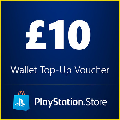 10GBP PlayStation Wallet Top-Up (UK)