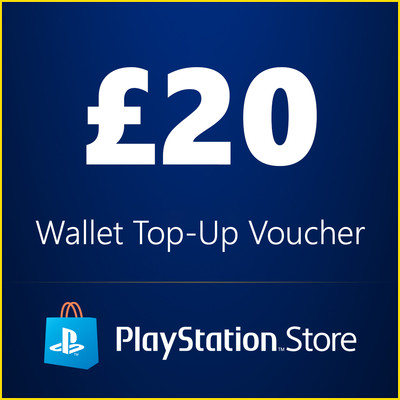 20GBP PlayStation Wallet Top-Up (UK)