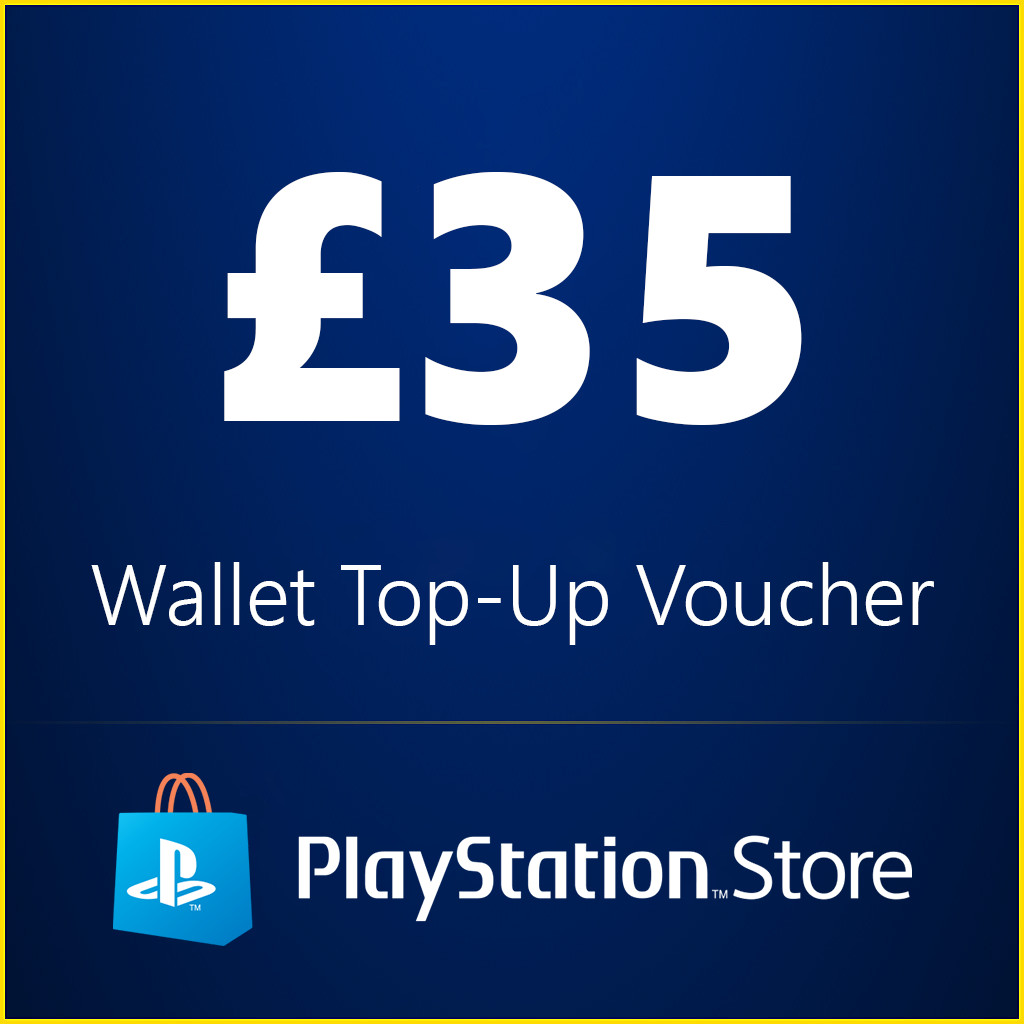 35GBP PlayStation Wallet Top-Up (UK)