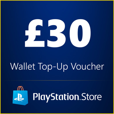 30GBP PlayStation Wallet Top-Up (UK)
