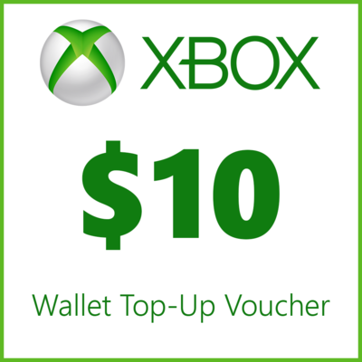 $10 Xbox Live Top-Up Voucher (US)