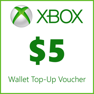 $5 Xbox Live Top-Up Voucher (US)