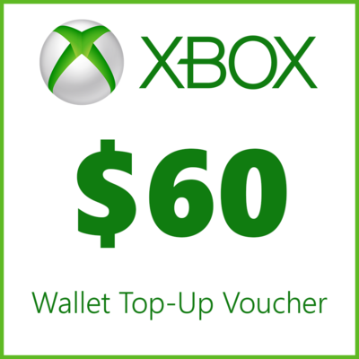 $60 Xbox Live Top-Up Voucher (US)