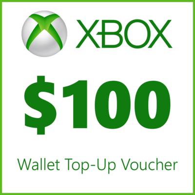 $100 Xbox Live Top-Up Voucher (US)