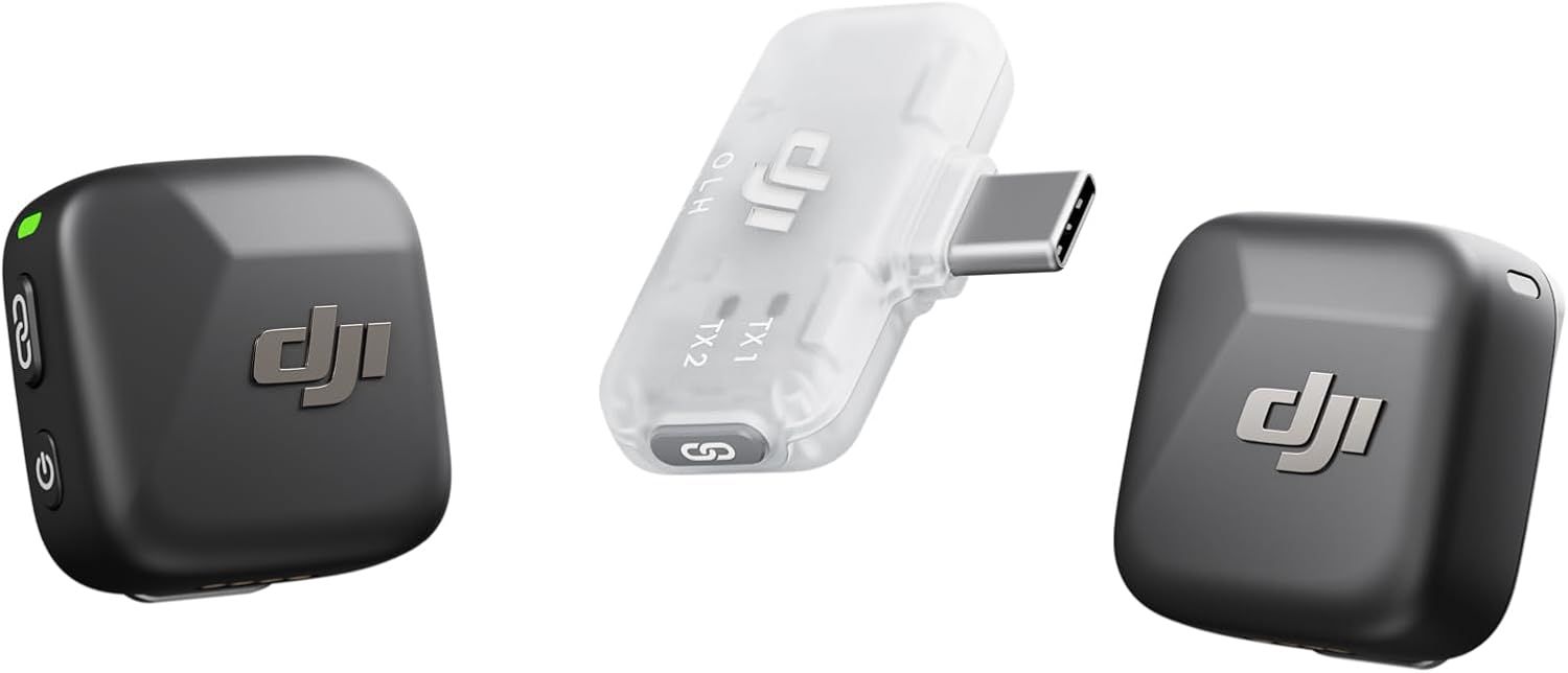 DJI Mic Mini (2 TX + 1 Mobile RX)