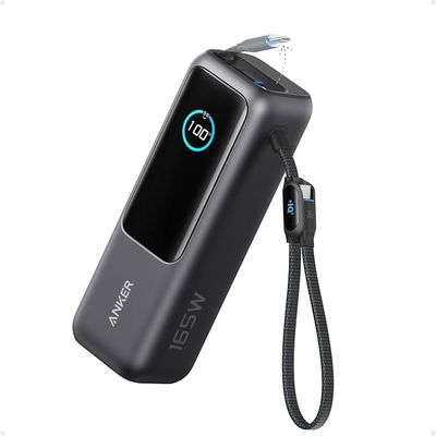 Anker Laptop Power Bank, 25,000mAh Travel Essential with 165W Total Output