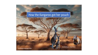 Story Book 4: How the Kangaroo got her pouch: Book