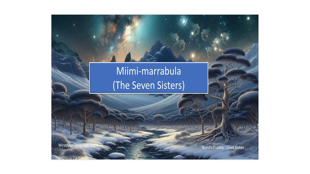 Story Book 3: Miimimarrabula (Seven Sisters): Book