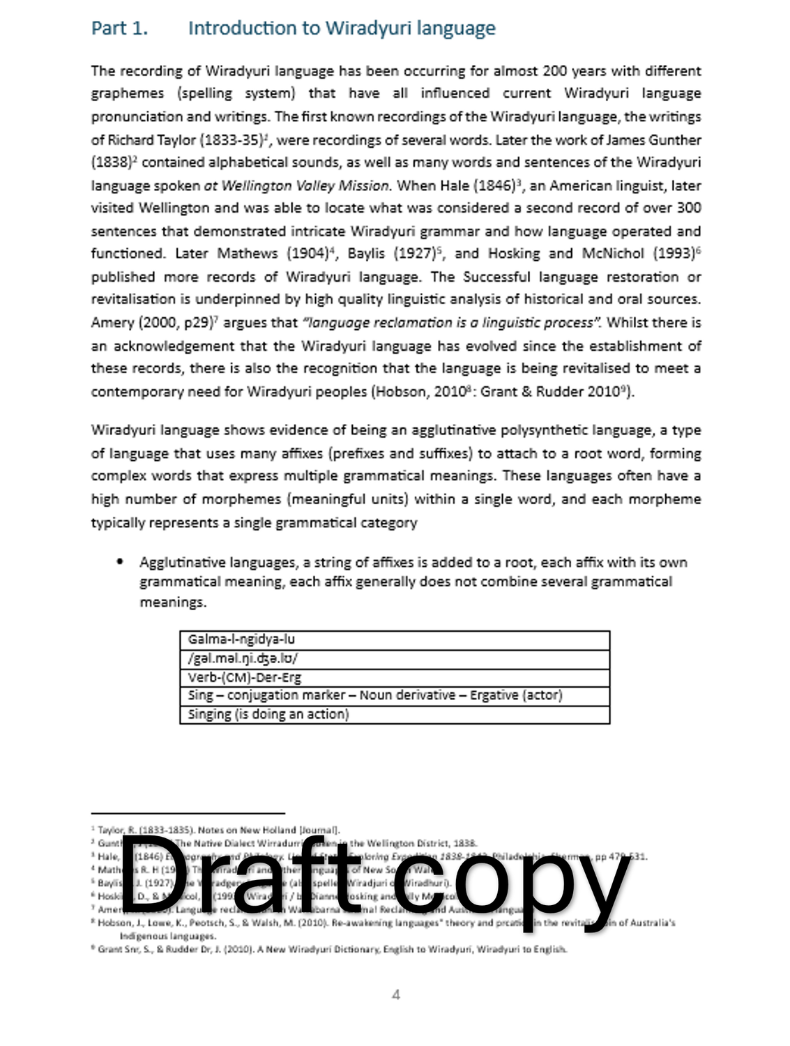 A Dictionary: English to Wiradyuri