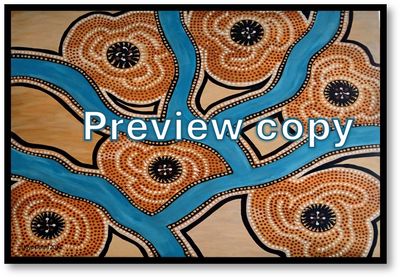 A3 Wambuwuny nguruwiy Laminated Print  (story artwork) $9.95each