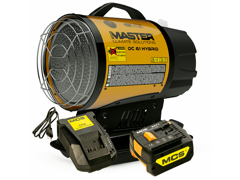 Calefactor Industrial Gasóleo Híbrido sin Cable MASTER DC61 Calefactor Industrial Gasóleo Híbrido sin Cable MASTER DC61
