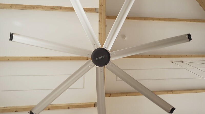 AirPro 250S (100W) - Ventilador de Techo sin Luz con Tecnología HVLS AirPro 250S (100W) - Ventilador de Techo sin Luz con Tecnología HVLS