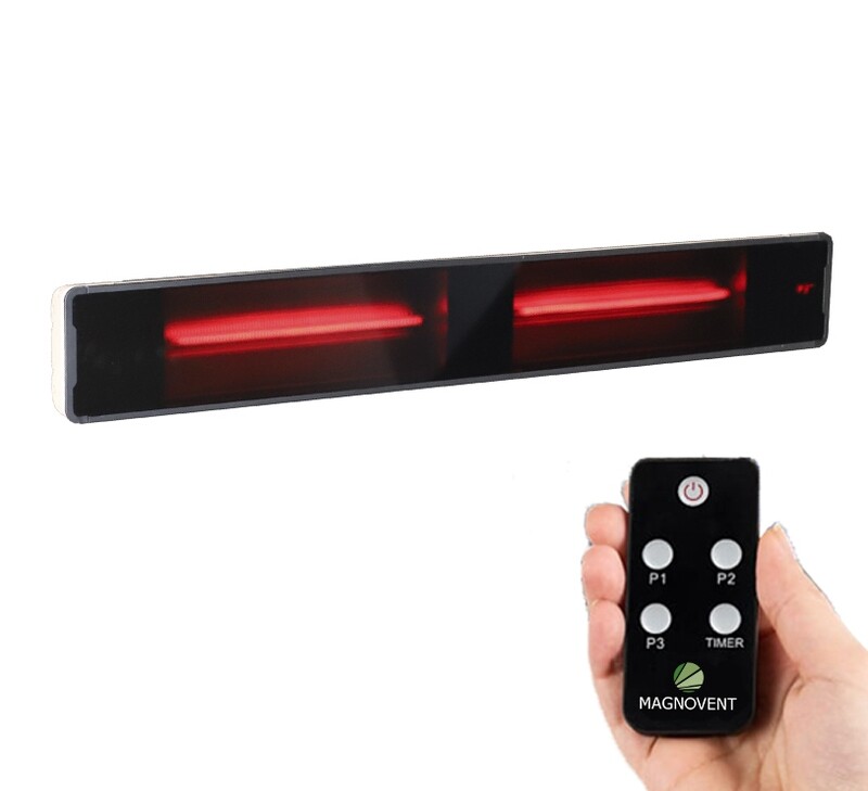 Estufa para Terrazas de Pared DARK 3200 W. Calefactor Exterior Eléctrico Infrarrojo 100% Eficaz. Estufa para Terrazas de Pared DARK 3200 W. Calefactor Exterior Eléctrico Infrarrojo 100% Eficaz.