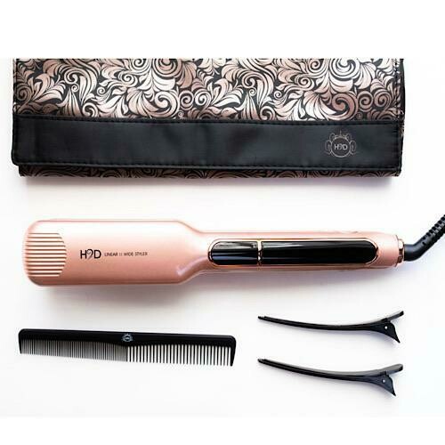 H2D Linear Wide Plate Rose Gold