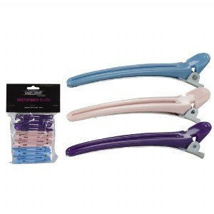 SALON SMART Aluminium Sectioning Clips Coloured