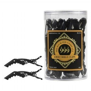 999 Crocodile Black Clips 10pk