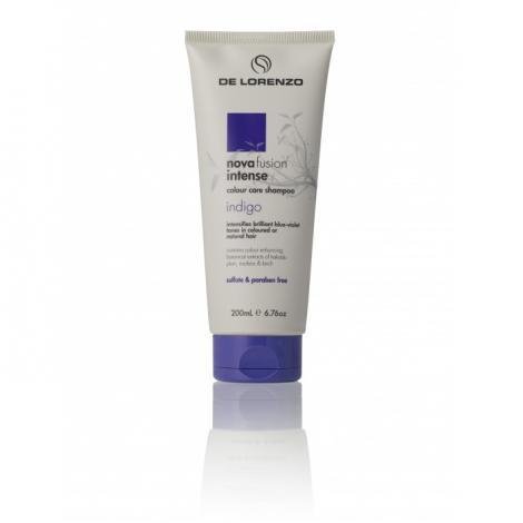 DE LORENZO Novafusion Colour Care Indigo Shampoo 200ml