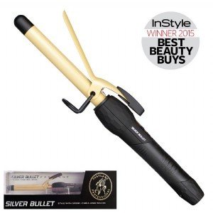 SILVER BULLET Gold Ceramic Curling Iron 19mm