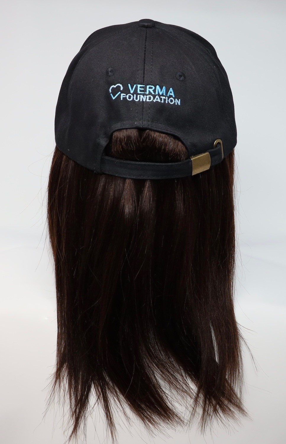 Cotton Cap Wig, Cap Color: Black, Hair Color: Brown