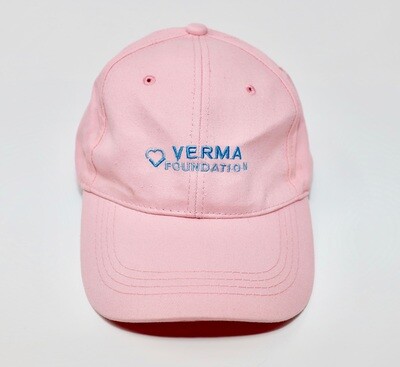 Unisex Pink Cap with Embroidery