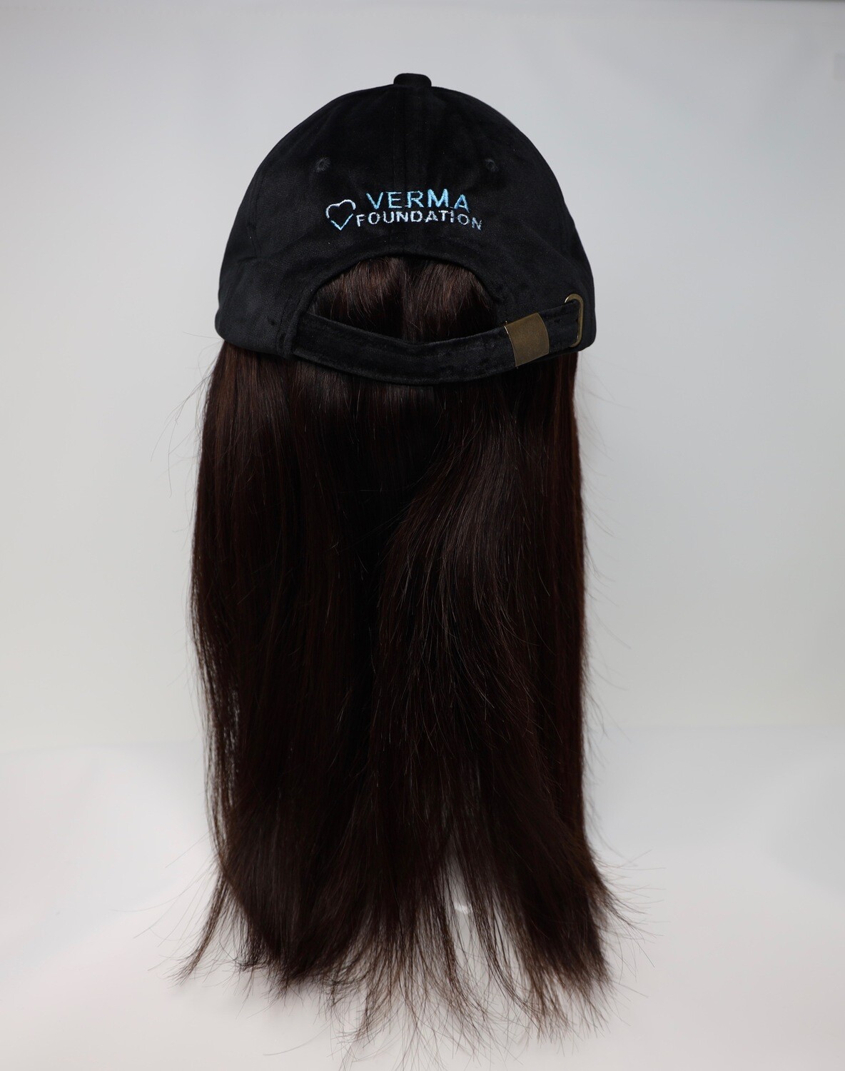 Black Velvet Cap Wig, Hair Color: Brown