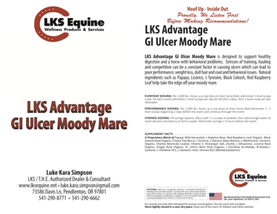 LKS Advantage GI Ulcer Moody Mare
