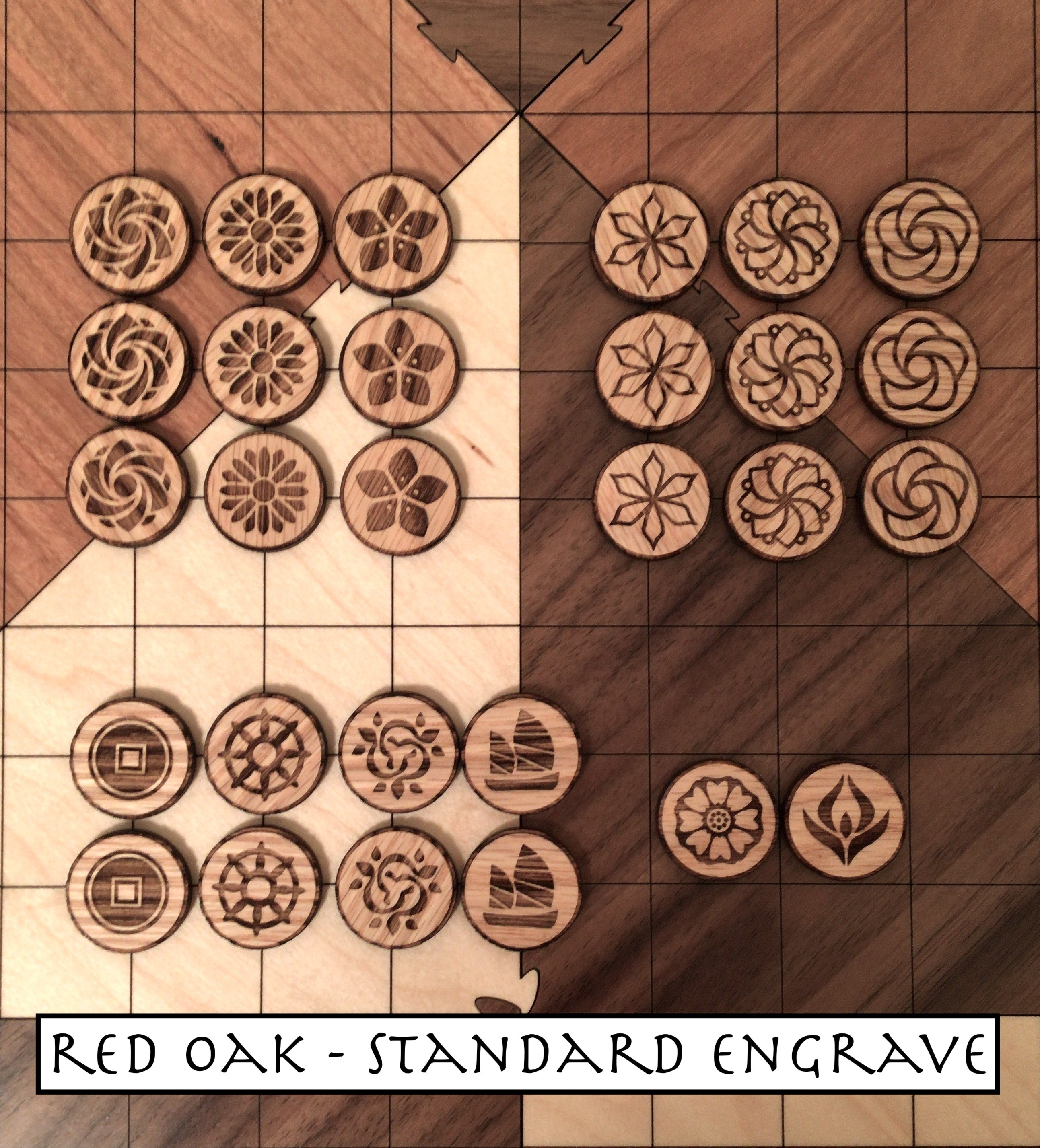 White Lotus Master Tiles 2 Player Pai Sho Tile Sets