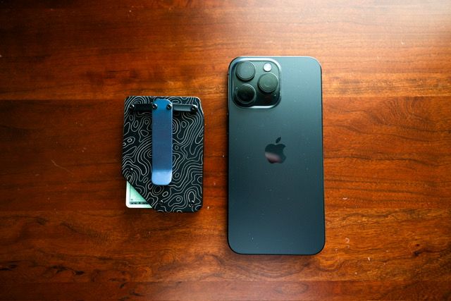 Brute Wallet - Matte Black Topo