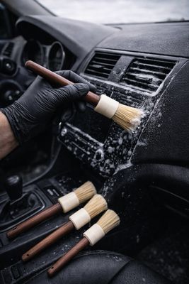 Leder - und Innenraum Bürste