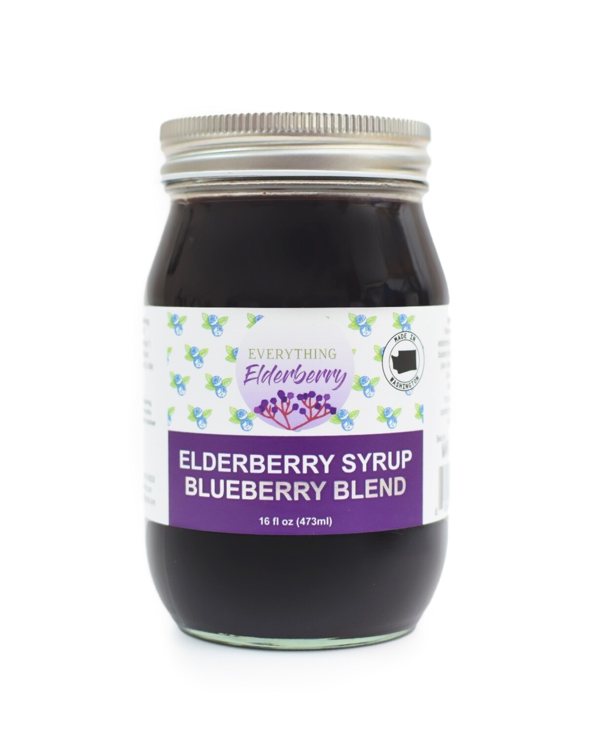 Elderberry Blueberry Syrup
