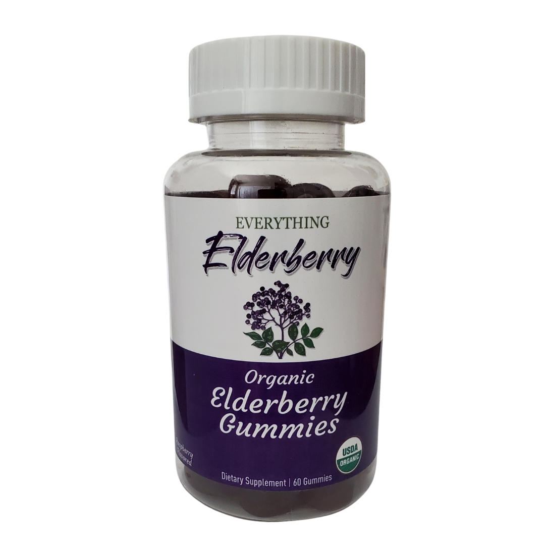Organic Elderberry Gummies - 60ct