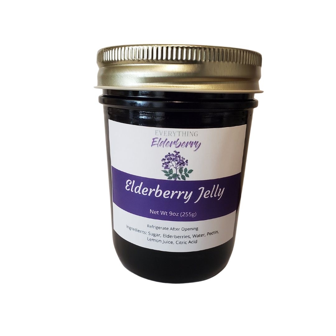 9oz Elderberry Jelly