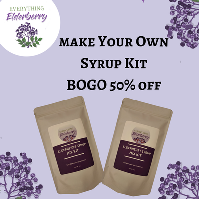 BOGO 50% off Make It Yourself Syrup Kit
