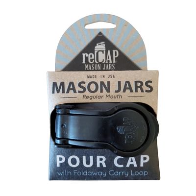 Mason jar pour spout