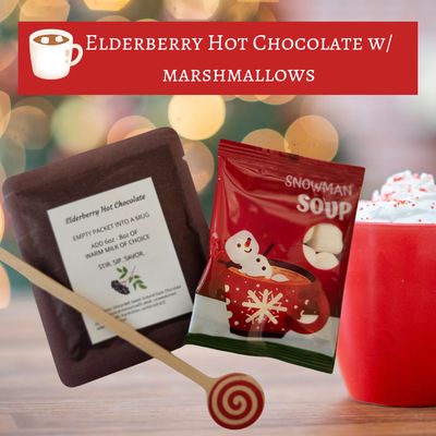 Holiday Elderberry Cocoa Mini