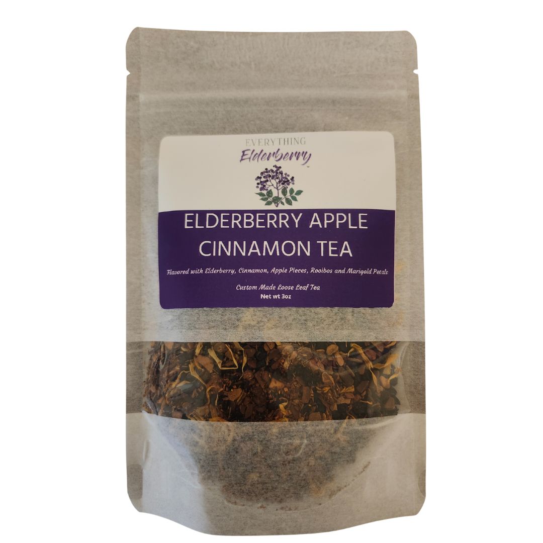 Elderberry Apple Cinnamon Tea