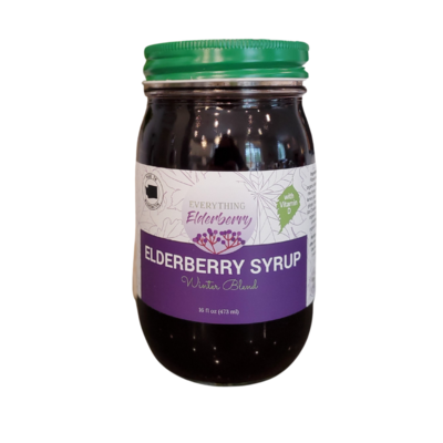 Elderberry Syrup Winter Blend - Vitamin D and More Elderberry per serving